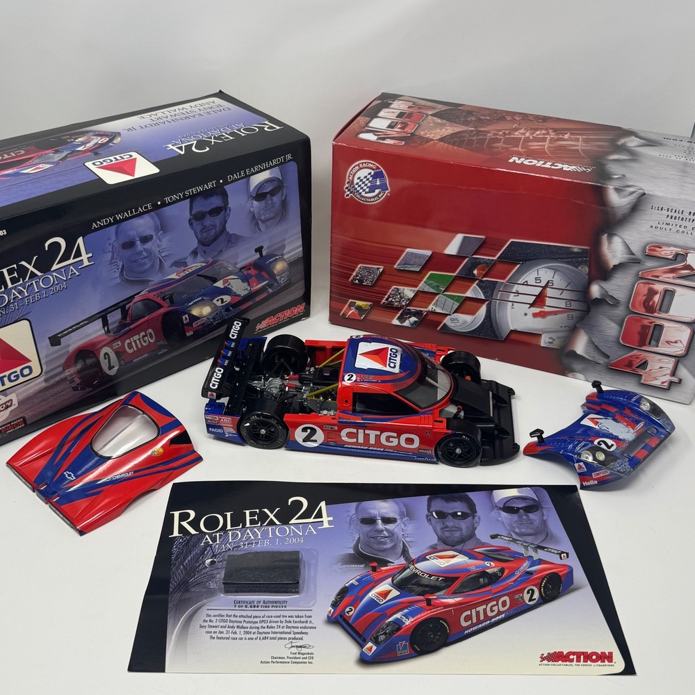 Action 1:18 Dale Earnhardt Jr Tony Stewart Rolex 24 Daytona CITGO DP03 Diecast